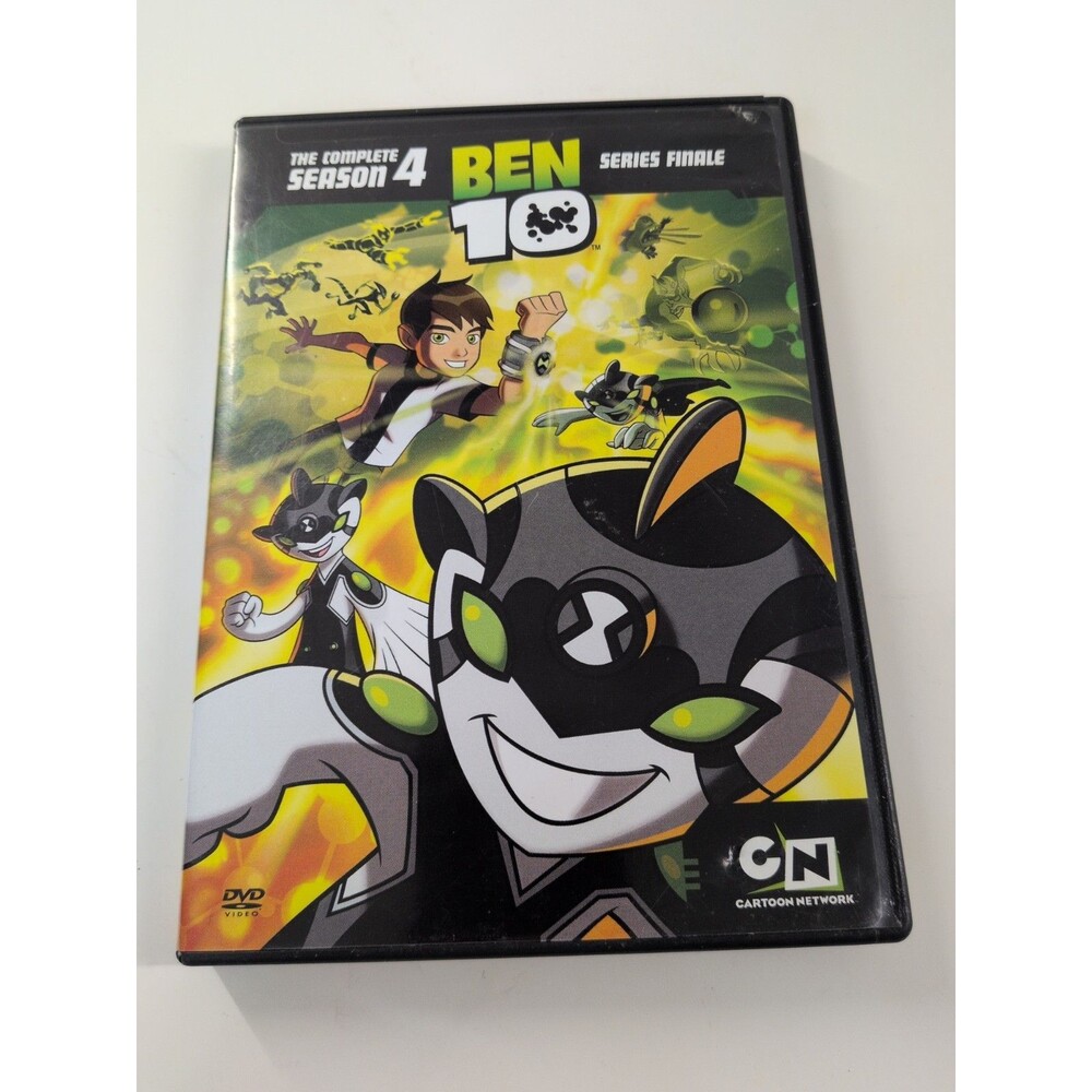 Ben 10 - Season 4 DVD Cartoon Network Series Finale with Inserts 2 Disc Set 2008
